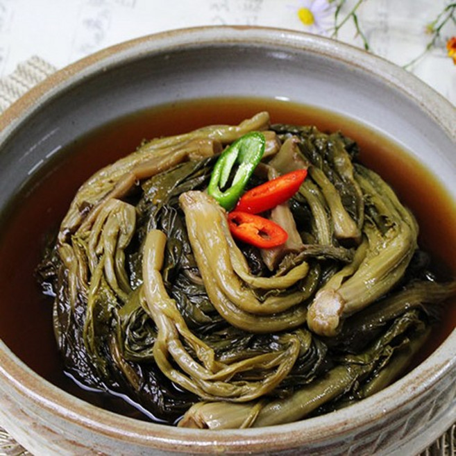 곽진영 종말이 갓피클 여수돌산갓, 1개, 1kg