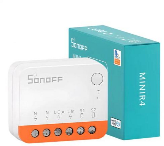SONOFF MINI R4 Wifi 스위치 모듈 Wi-Fi 2 웨이 스위치 스마트 홈 모듈 Wi-Fi 릴레이 음성 원격 제어 Alexa Google Home Alice, [01] 1PC