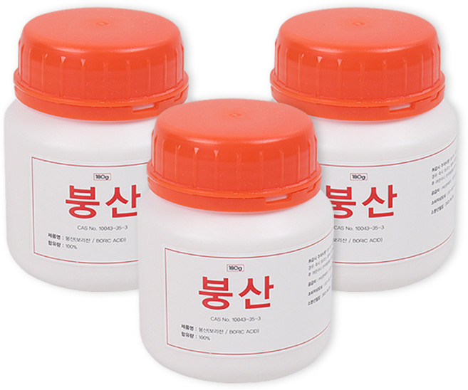 삼현제약 붕산 180g x3개, 3개