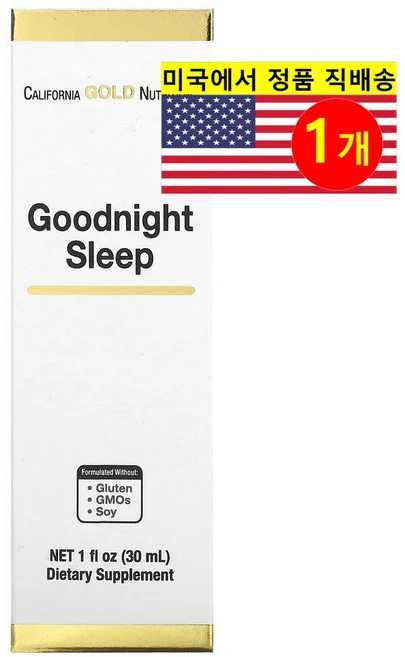 California Gold 캘리포니아 골드 굿나잇 슬립 Goodnight Sleep 30ml, 1개 - 쿠팡