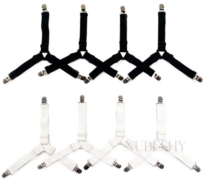 침대시트 고정집게 소파고정, 블랙