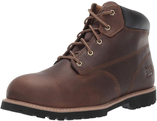 Timberland PRO 남성용 Gritstone 15.2cm(6인치) 스틸 안전 토 산업용 작업 부츠 브라운. 10.5