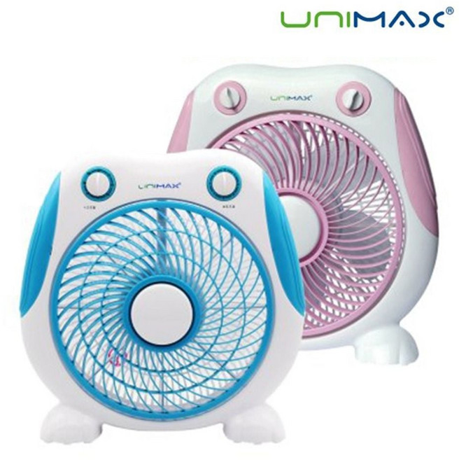 박스형 탁상형 25cm 5엽날개 개구리 선풍기, 상세페이지 참조, 1개