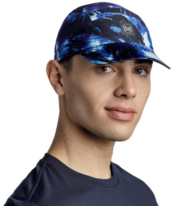 버프 팩 스피드 캡 스포츠 런닝 모자, ZAT BLUE, 1개