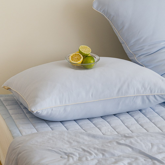 냉감 여름 쿨 베개커버 2p, 워터 스카이