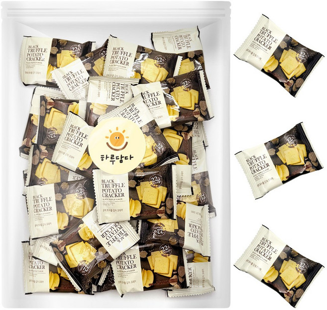 ALLO 블랙 트러플 감자크래커 개별포장 와인안주 40개
