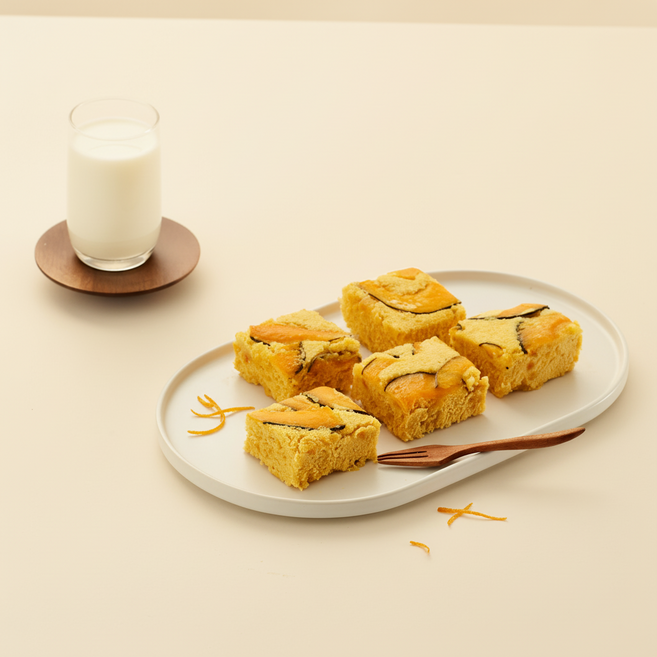 내게담다 단호박설기 시루 식사대용 개별포장 간식, 1박스, 4kg