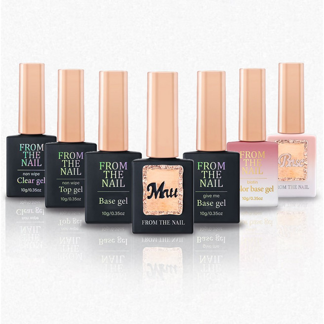 프롬더네일 기초젤 7종 탑젤 베이스젤 깁미젤 거머리젤 꾸안꾸 클리어, 4. 거머리 탑젤, 10g, 1개