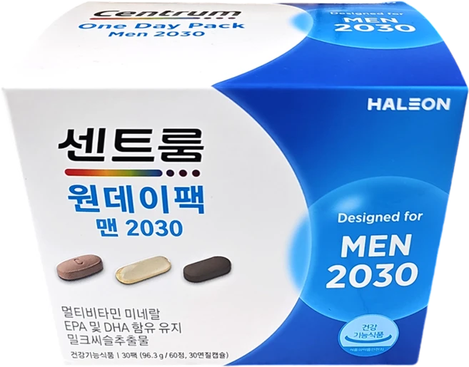 센트룸 원데이팩 맨2030, 30회분, 1개 - 쿠팡