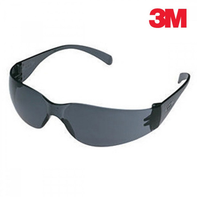 3M 산업용보안경 VIRTUA Gray 진회색 렌즈 3M보안경 산업용보안경 산업용보호안경 산업용고글 작업용고글 안전보호구 작업안경 플라스틱보안경RUL+475, 선택옵션:ONECOLOR／FREE