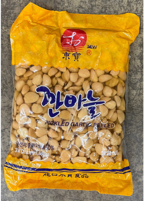 동보식품 깐마늘 절임3kg/ 동보 마늘 식초 절임, 1개, 3kg