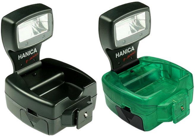 주닉스 미니 카메라 플래시 후지 니콘 캐논 소니 호환 핫슈 플래시, 블랙, 1개