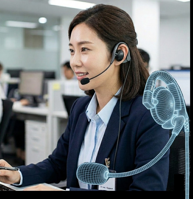 텔레그로 E7 이어셋 상담용 업무용 콜센터 상담원 헤드셋 누리보이스 자브라 다산일렉트론 프리메이트 Ai 추천, 스마트폰 C타입, 케이블선택