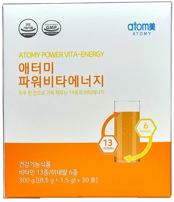 애터미 파워비타에너지, 10g, 1박스