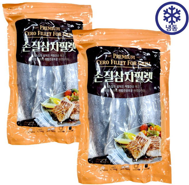 트레이더스 순살삼치필렛, 2개, 1.1kg