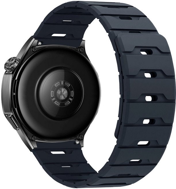 운장수트레이딩 갤럭시워치 호환 자석형 실리콘 마그네틱 스트랩 20mm 22mm, 미드나이트