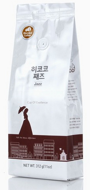 원두 커피 케냐AA 312g 히코코 고급 더블에이 원두 전통 스트레이트 향 커피, 1개, 홀빈(분쇄안함)