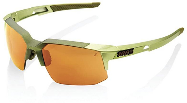 100% Speedcoupe 스포츠 퍼포먼스 선글라스 - 및 사이클링 안경 (매트 메탈릭 VIPERIDAE 브론즈 멀티레이어 미러)102649, 무광 메탈릭 Viperidae - 브론즈 멀티레이어 미