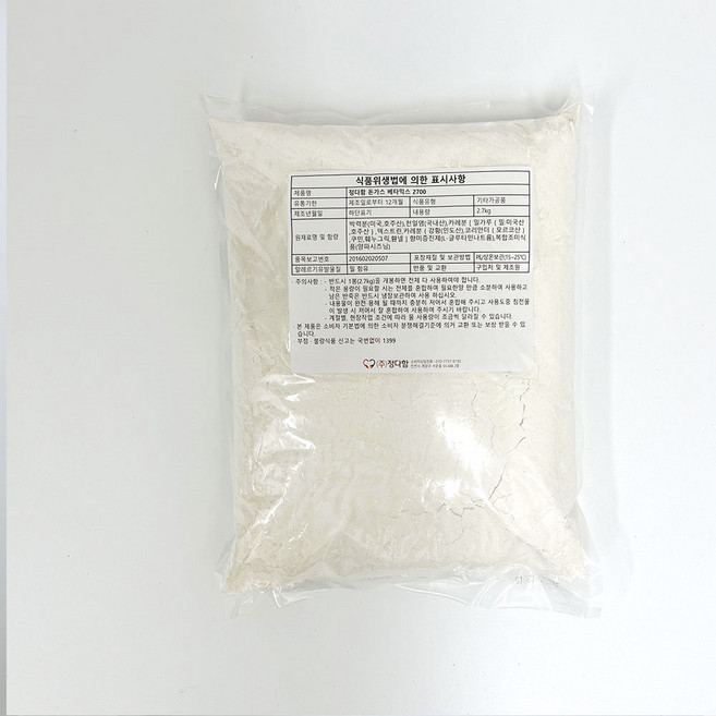 정다함 베타믹스 2700(돈까스 양념) 2.7kg, 1개
