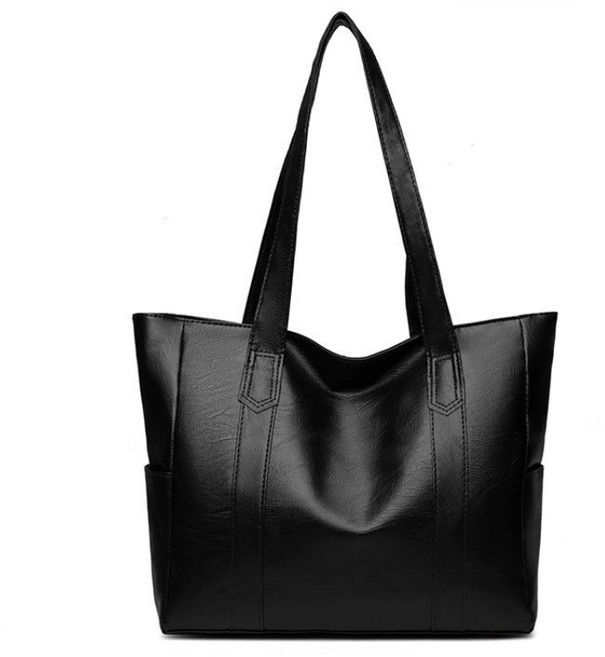 투니스 여성 단색 빅 숄더백