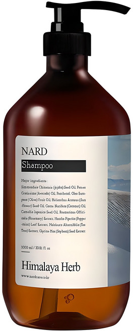 나드 리프레쉬 퍼퓸드 샴푸 화이트머스크향, 1L, 1개