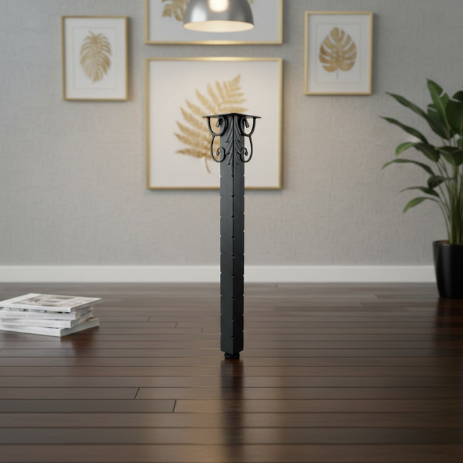 철제식탁다리 DIY 가구 테이블 사각 70cm 다용도, 1개