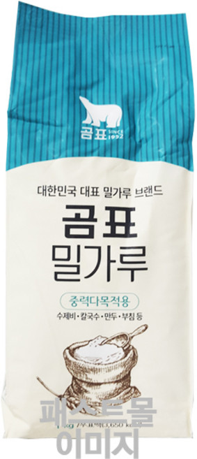 곰표 밀가루 중력다목적용, 1kg, 1개