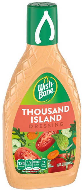 위시본 사우전드 아일랜드 드레싱 Wish-Bone Thousand Island Dressing, 1개, 444ml