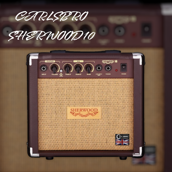 CARLSBRO / 칼스브로 어쿠스틱기타 앰프 SHERWOOD10 / 통기타앰프 우쿨렐레앰프 칼림바앰프, 1개
