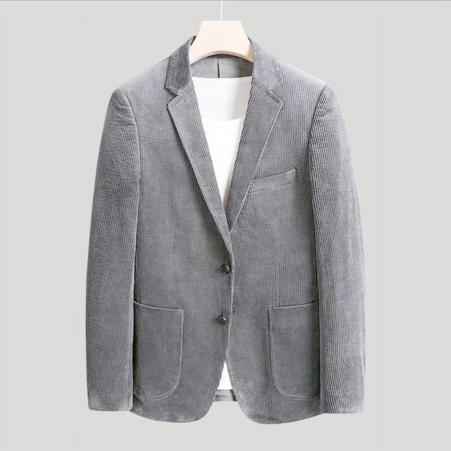 남성 데일리 코듀로이 정장자켓 아우터 루즈핏 골덴 블레이저 캐주얼 싱글 재킷 코트