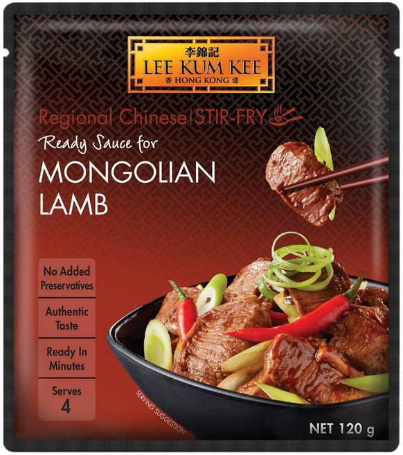 이금기 몽골리안 램 소스 120g Lee Kum Kee Sauce Mongolian Lamb Ready, 1개