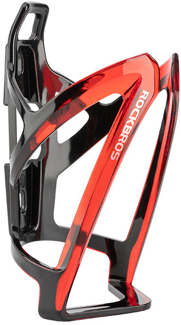 자전거 물병 거치대 물통 케이지 컵홀더, 1개, 레드블랙