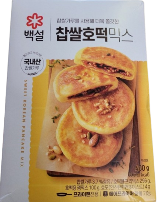 백설 찹쌀호떡믹스, 400g, 1개