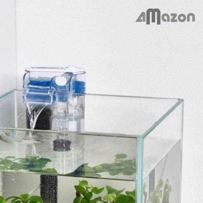 샘아쿠아 아마존 수퍼 미니 걸이식 여과기 2W (KD-5000), 1개