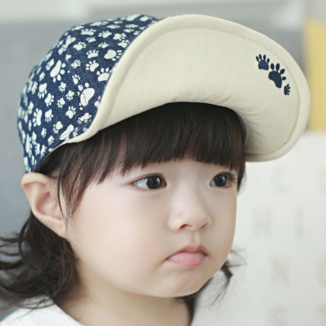 퍼니베베 발바닥스냅백 유아동모자