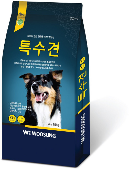 우성사료 듀크 어린개 5호 애견사료, 1개, 15kg, 닭+곡물