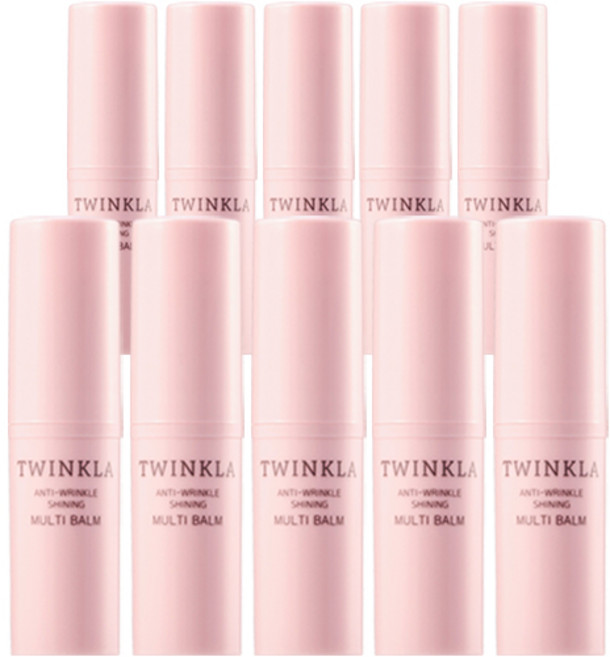 트윙클라 안티링클 샤이닝 멀티밤, 10g, 10개
