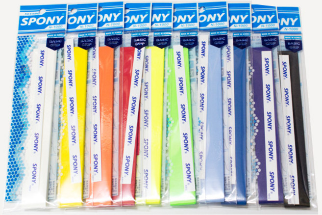 스포니 소프트핏 오버그립 N1000 10개세트, 10가지색상, 1세트