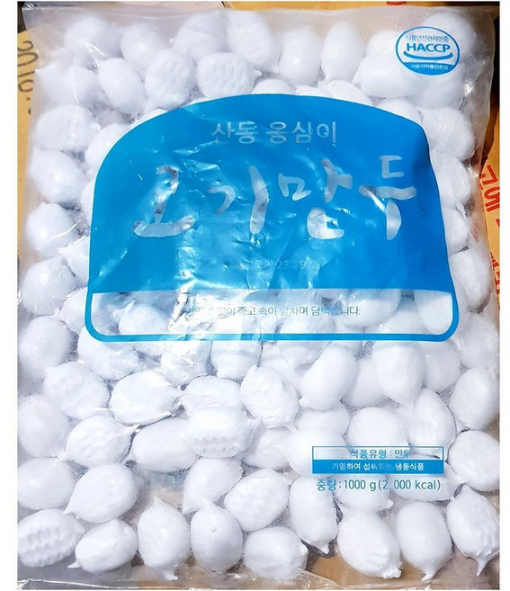 나래 옹심이만두 1kg 1개