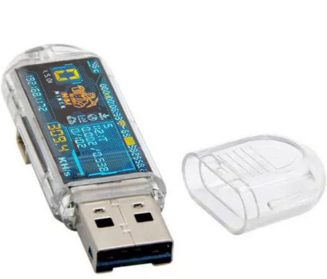 비트코인 채굴기 휴대 고성능 가정용 USB 300KH/s 솔로 BTC 복권 4배 빠름 Lucky Miner V03, 비트코인 채굴기 휴대 고성능 가정용 USB 300KH/