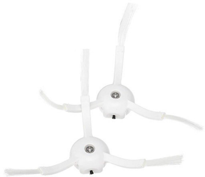 샤오미 로봇청소기 s8+ 로보락 호환 소모품, 사이드브러쉬 화이트, 2개