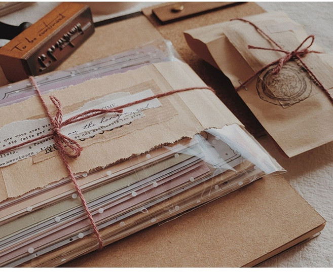 가을 감성 다꾸 배경지 메모지 스티커 260장 세트 DIY 꾸미기 페이퍼 종이, 다꾸팩