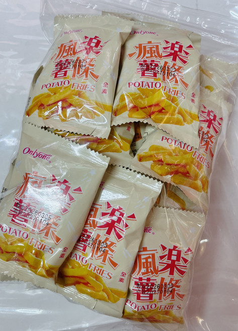 Onlyone 瘋樂薯條, 240g, 1個