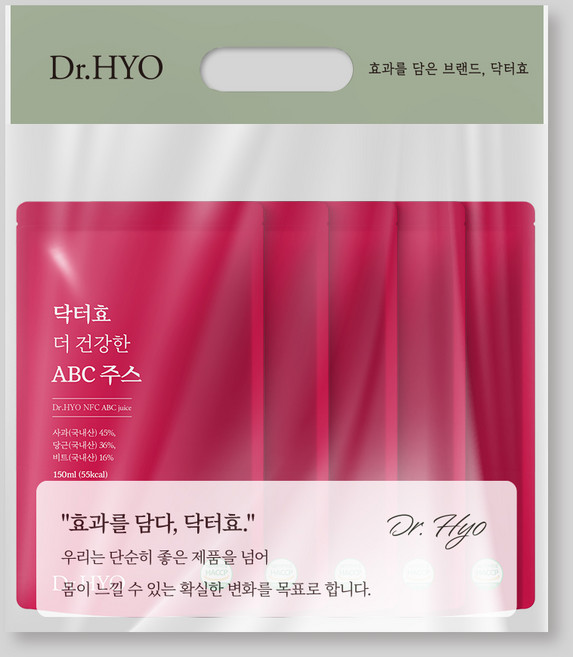 닥터효 건강한 ABC주스 5일 맛보기 패키지, 5개, 150ml