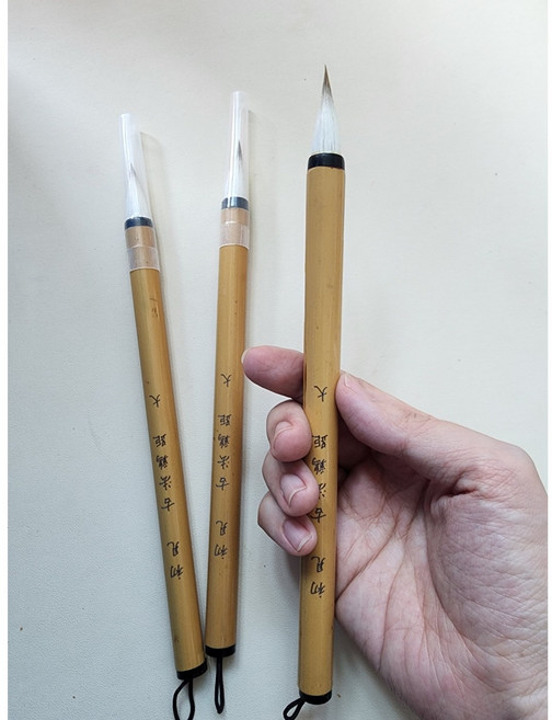 동양화 민화 바림붓 대사이즈 채색붓 대사이즈 큰사이즈 번짐붓 그라데이션, 1개