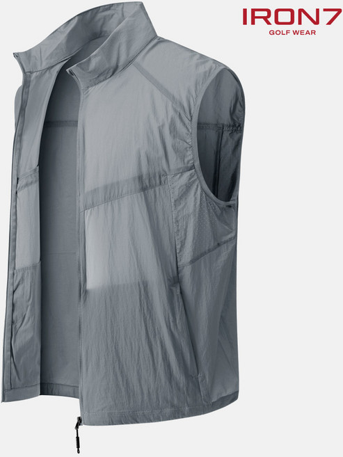 아이언7 남자 빅사이즈 나일론 바람막이 조끼 기능성 베스트