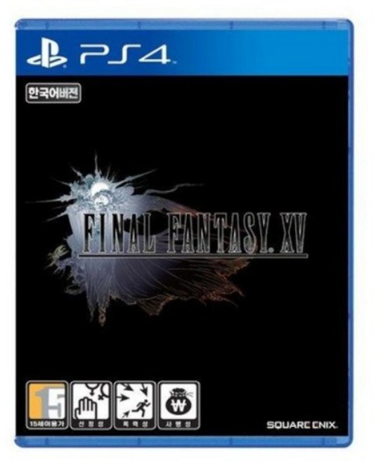 PS4 파이널판타지 15 한국 정발 중고품, PS4 파이널판타지15 한글판 파판15 중고, 1개