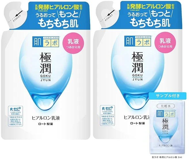 피부랩 극윤 히알루론 로션 리필용 140ml×2개 + 극윤 사셰트 포함, 1개 - 쿠팡