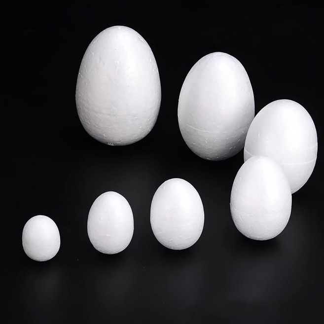 달걀 모양 스티로폼/DIY 공예/사이즈, 2번 5.0cm20개