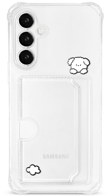 로윈 슬림핏 카드수납 케이스 캐릭터 디자인 베스트 카드포켓 갤럭시 A24 A245 춘식이2